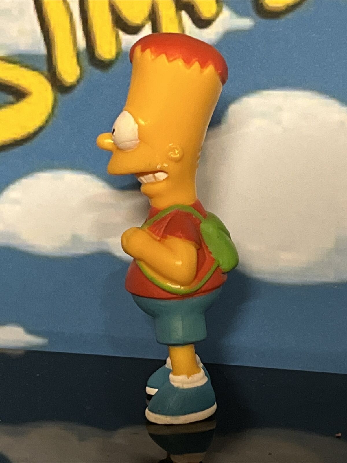 The Simpsons Greetings From Springfield Bart Simpson Collectible Fig 7cm - SOScollectible