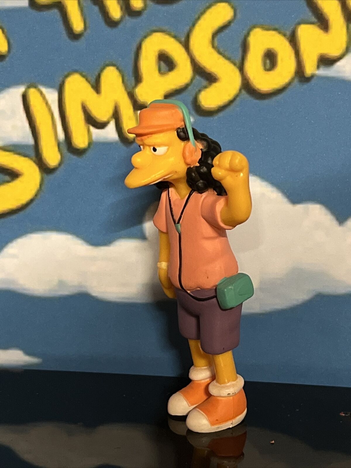 The Simpsons Greetings From Springfield Bus Driver Otto Collectible Fig 8cm - SOScollectible