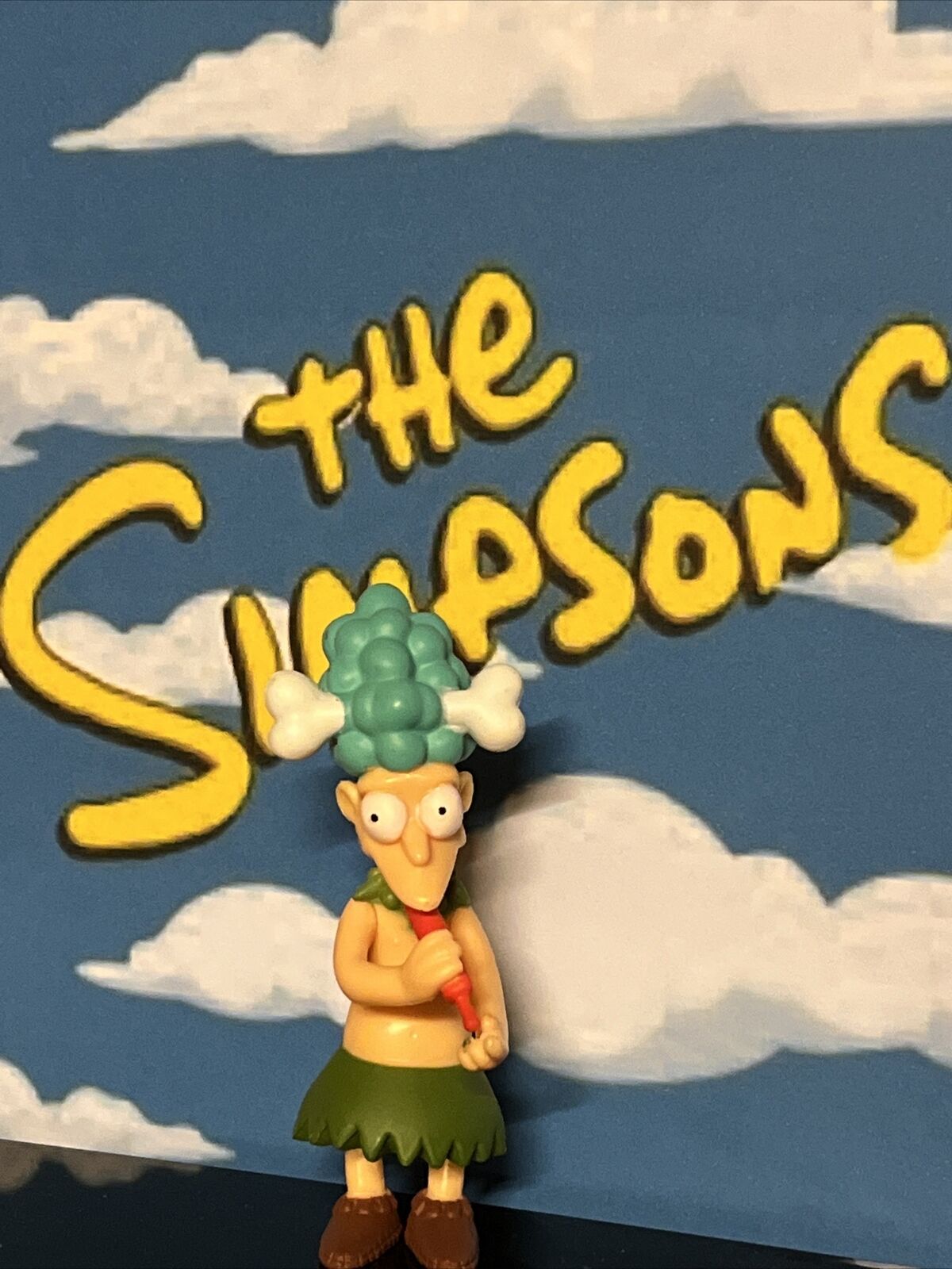 The Simpsons Greetings From Springfield Sideshow Mal Collectible Fig 9cm New - SOScollectible