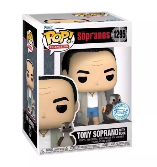 The Sopranos - Tony Soprano With Duck Funko POP! #1295 In Stk Early February - SOScollectible