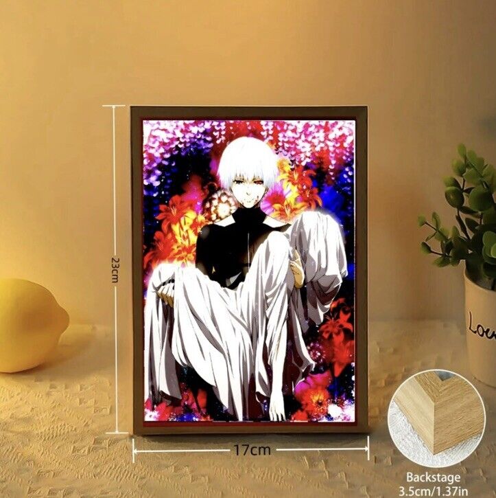 Tokyo Ghoul Light Up Picture Frame LED Painting Night Light ￼A5 🇬🇧 gift - SOScollectible