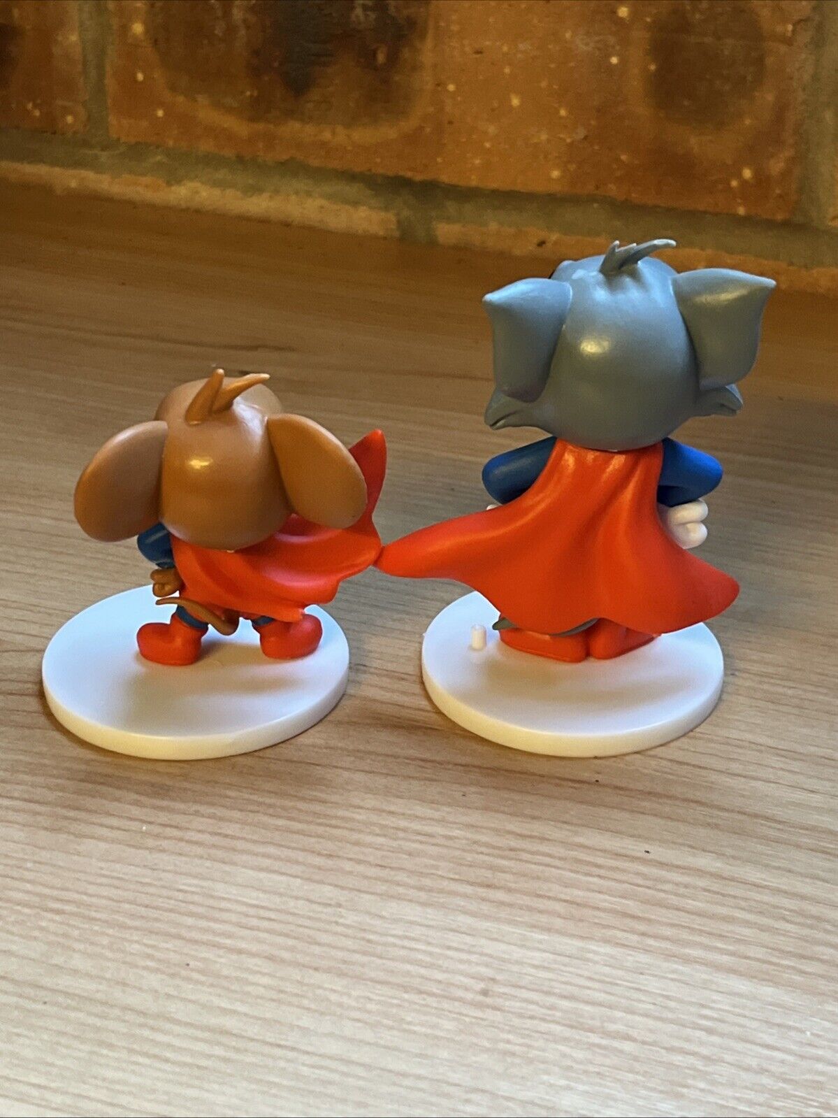 TOM AND JERRY As SUPERMAN HOLLYWOOD series 2x Figures Gift Box Cult Cartoon - SOScollectible