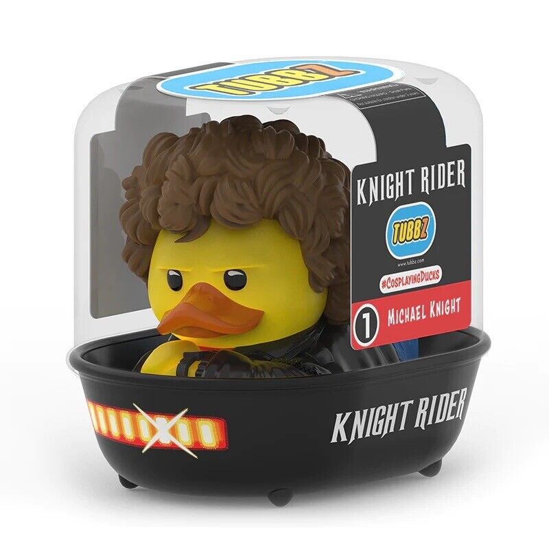 Tubbz 1st edition Knight Rider - Michael Knight - Cosplaying Duck Collectible - SOScollectible