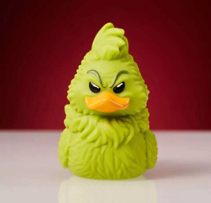 TUBBZ 1ST EDITION Mini Dr. Seuss The Grinch CHRISTMAS Collectible Duck Gift - SOScollectible