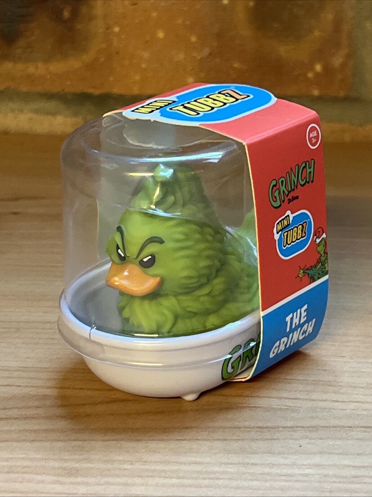 TUBBZ 1ST EDITION Mini Dr. Seuss The Grinch CHRISTMAS Collectible Duck Gift - SOScollectible