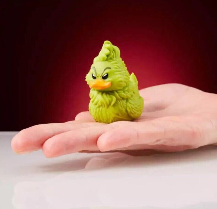 TUBBZ 1ST EDITION Mini Dr. Seuss The Grinch CHRISTMAS Collectible Duck Gift - SOScollectible