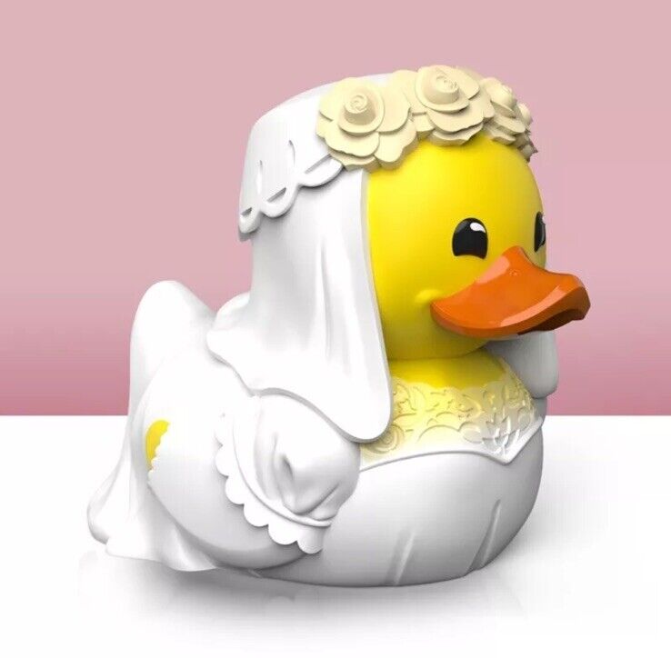 TUBBZ 1ST EDITION WEDDING BRIDE AND GROOM RUBBER DUCKS 2PC SET GIFT - SOScollectible