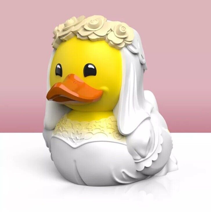 TUBBZ 1ST EDITION WEDDING BRIDE AND GROOM RUBBER DUCKS 2PC SET GIFT - SOScollectible