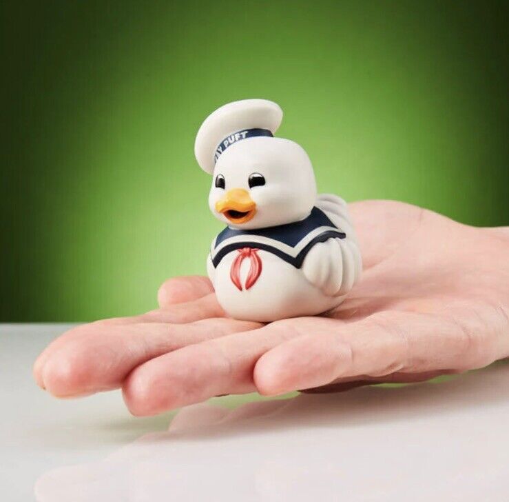 TUBBZ BATHTUB 1ST Edition MINI Ghostbusters stay puff Duck Figure In Stock NOW - SOScollectible