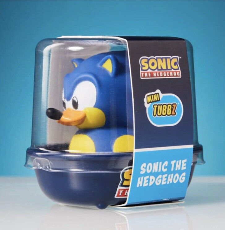 TUBBZ BATHTUB 1ST edition MINI sonic the hedgehog Collectible Duck Figure JEEP - SOScollectible