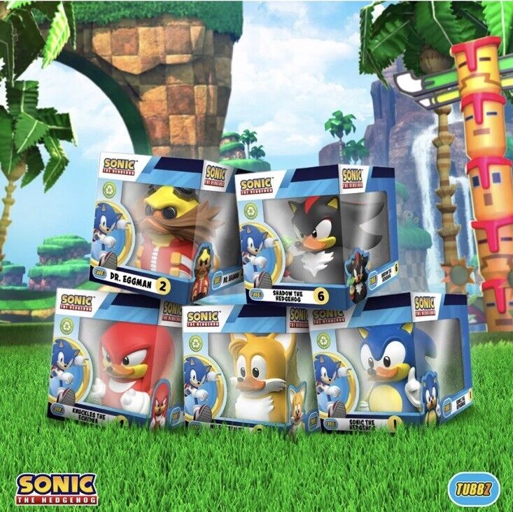 TUBBZ Boxed Duck Sonic the Hedgehog - Dr Eggman - Netflix Movie Gaming Collect - SOScollectible