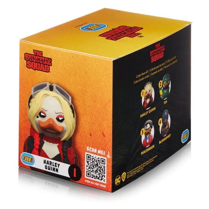 TUBBZ Boxed Suicide Squad 3 Harley Quinn Collectible Duck Vinyl Figure Official - SOScollectible