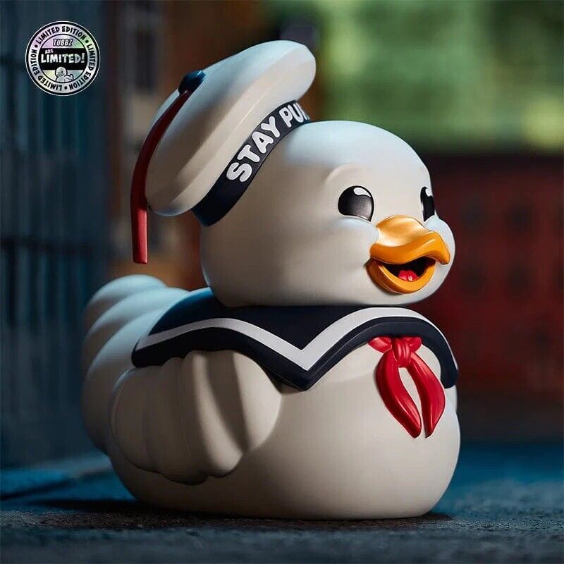 TUBBZ GHOSTBUSTERs 23cm GIANT STAY PUFT DUCK LE 1 Of 2000 MARSHMALLOW SCENT XL - SOScollectible