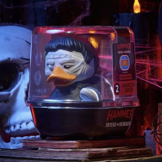 Tubbz Horror Frankenstein Creature Cosplaying Duck Collectible #2 Hammer gift - SOScollectible