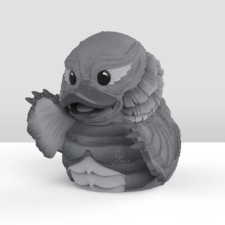 TUBBZ Ltd B&W 1st Ed Universal Monster Creature Black Lagoon Duck IN STK Now - SOScollectible