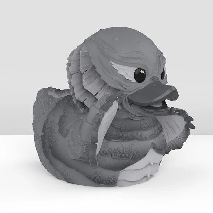 TUBBZ Ltd B&W 1st Ed Universal Monster Creature Black Lagoon Duck IN STK Now - SOScollectible