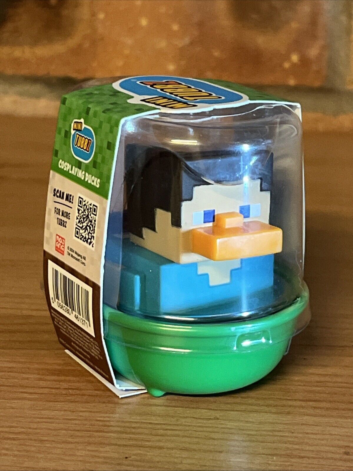 TUBBZ Mini Minecraft Duck Steve 1st Ed Gaming Film Cosplay Cult movie Gift - SOScollectible