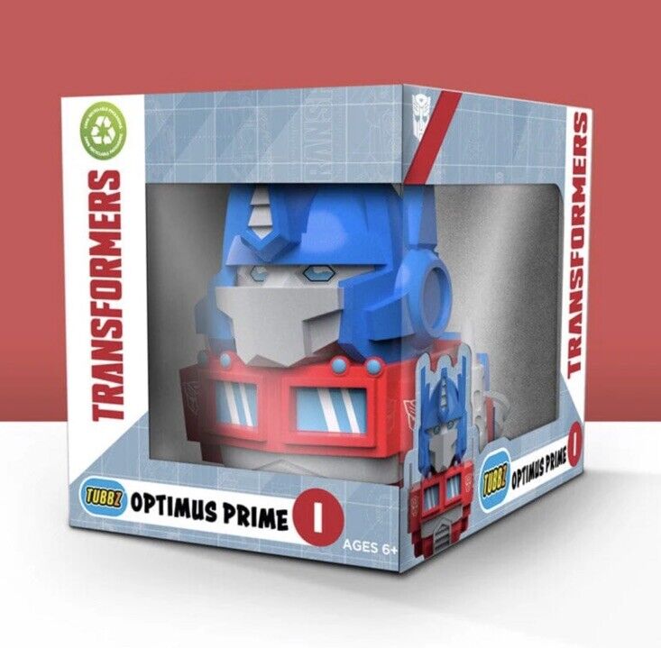 Tubbz Optimus Prime Transformers Boxed Cosplay Duck TUBBZ In Stk Now Gift - SOScollectible