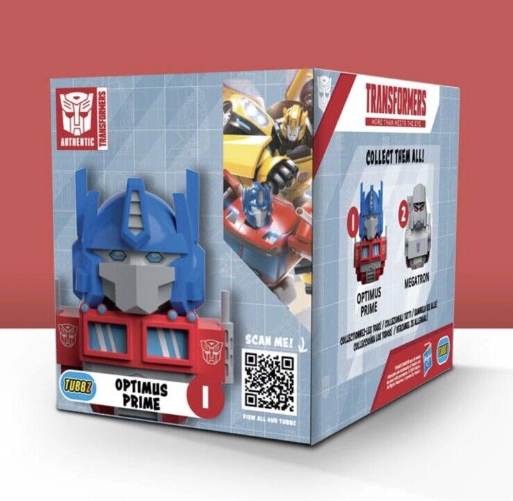 Tubbz Optimus Prime Transformers Boxed Cosplay Duck TUBBZ In Stk Now Gift - SOScollectible