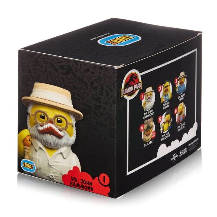 Tubbz Rubber Duck Official Jurassic Park John Hammond Merch Collectible gift - SOScollectible