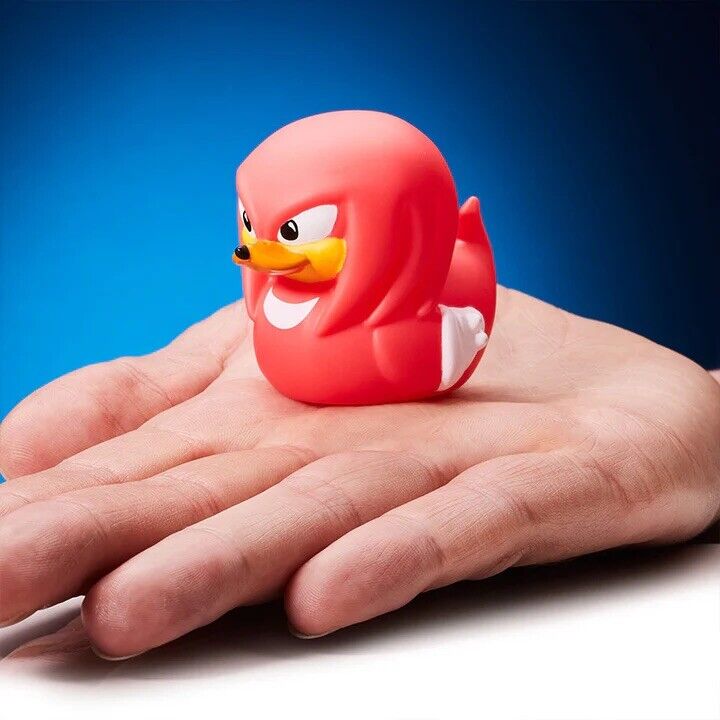 Tubbz Rubber Duck Official Mini Sonic The Hedgehog Knuckles Merch Netflix gift - SOScollectible