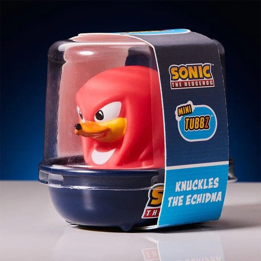 Tubbz Rubber Duck Official Mini Sonic The Hedgehog Knuckles Merch Netflix gift - SOScollectible