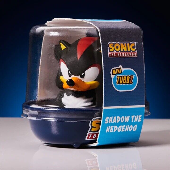 Tubbz Rubber Duck Official Mini Sonic The Hedgehog Shadow Merch Collectible gift - SOScollectible