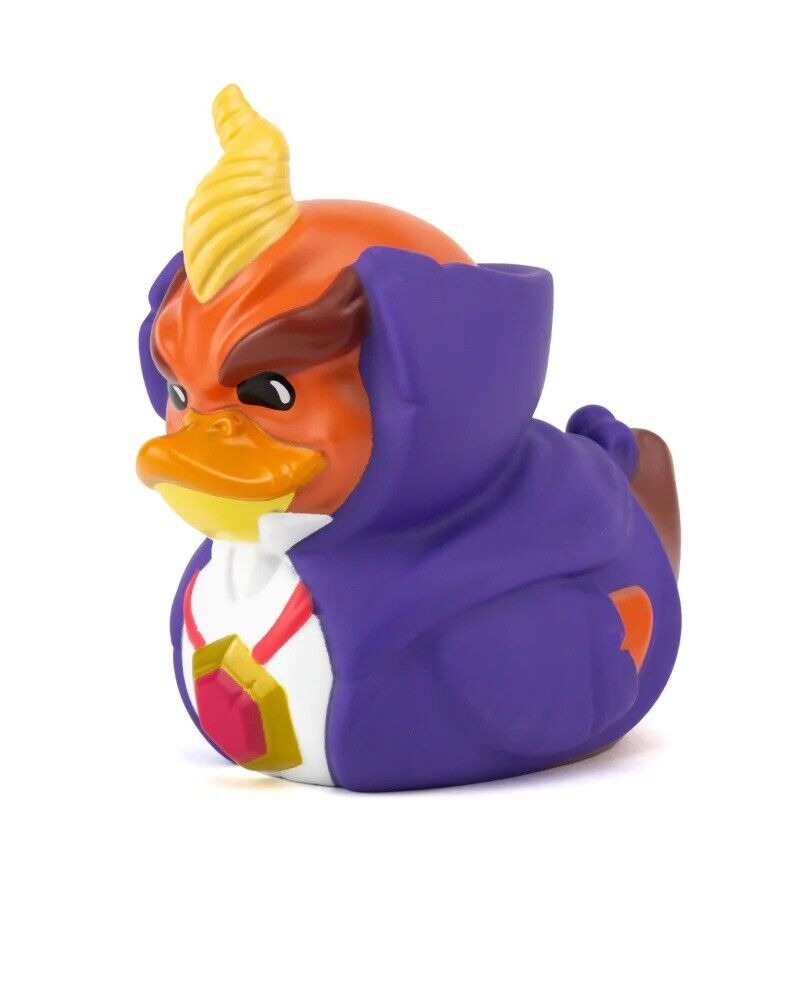 TUBBZ Spyro the Dragon Ripto Collectible Rubber Duck Figurine Official Spyro th - SOScollectible