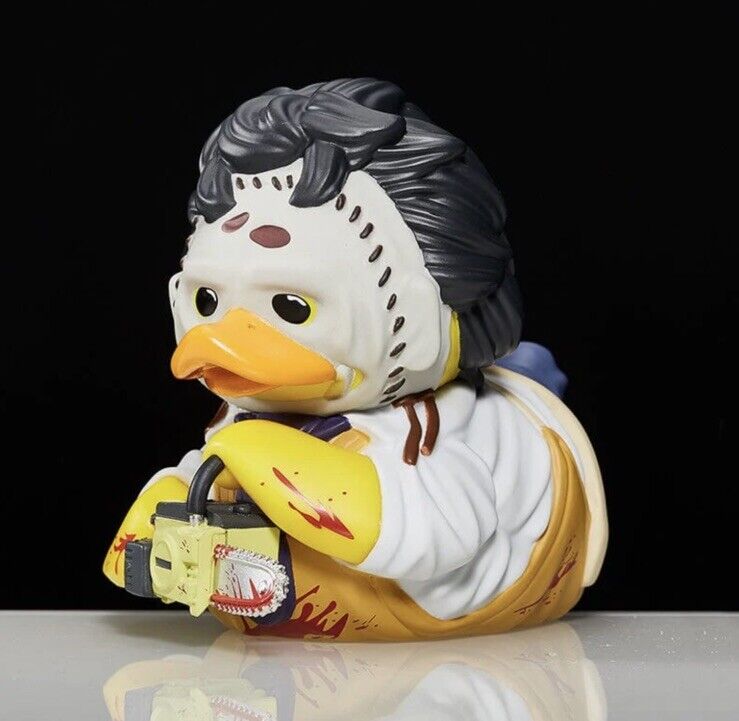 Tubbz Texas Chainsaw Leather face Boxed CosplayDuck TUBBZ Horror In Stk NOW - SOScollectible