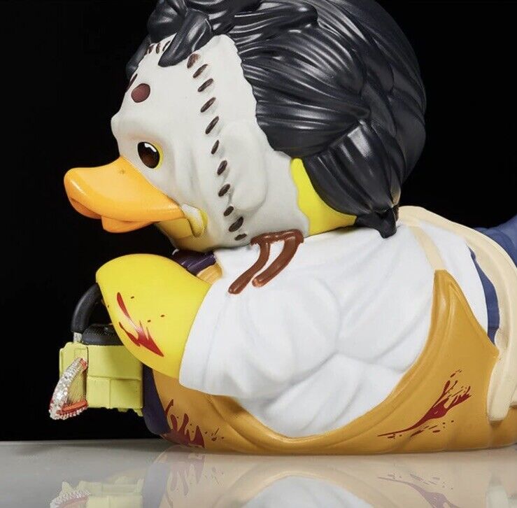 Tubbz Texas Chainsaw Leather face Boxed CosplayDuck TUBBZ Horror In Stk NOW - SOScollectible