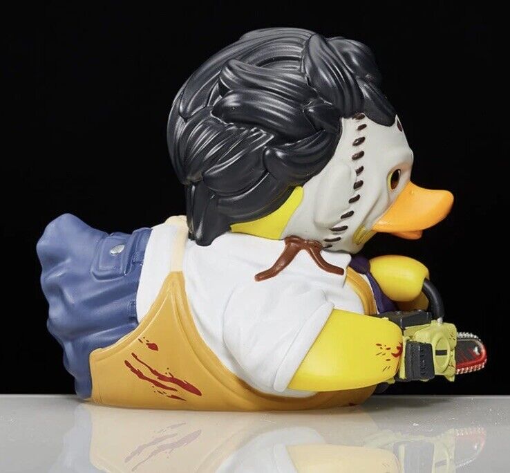 Tubbz Texas Chainsaw Leather face Boxed CosplayDuck TUBBZ Horror In Stk NOW - SOScollectible