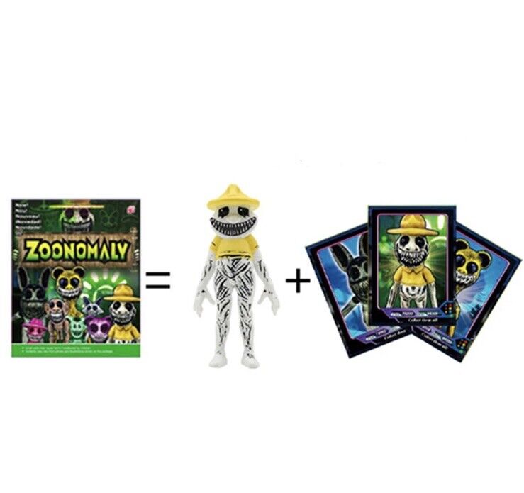 UK Horror 3 X ZOONOMALY ANIME Blind Bag Toy Figure Brand New Collect Set gift - SOScollectible