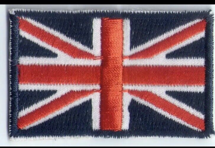 Union Jack Flag Patch UK GB Pride Embroidered Sew On British badge gift - SOScollectible