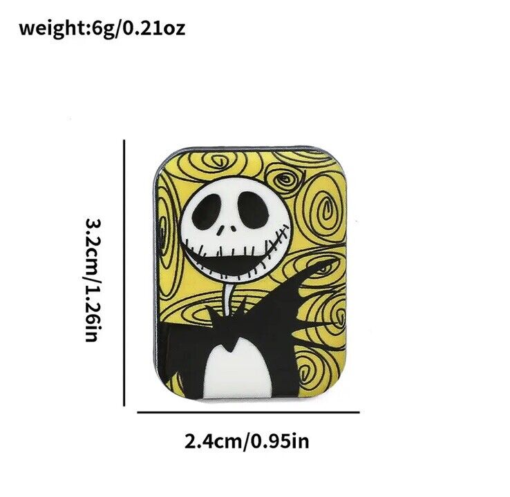 X9 Nightmare Before Christmas Jack Skellington Enamel Pin Badge Set in gift bag - SOScollectible