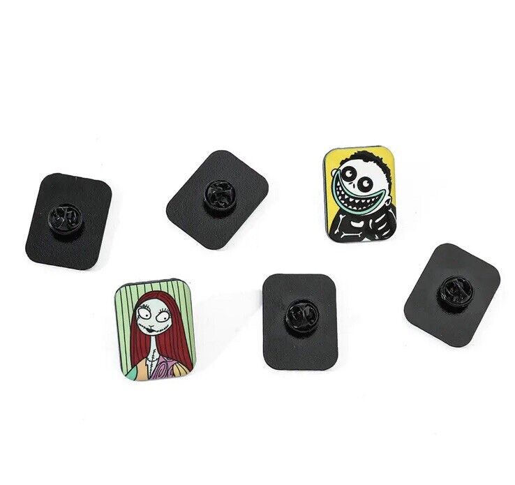 X9 Nightmare Before Christmas Jack Skellington Enamel Pin Badge Set in gift bag - SOScollectible