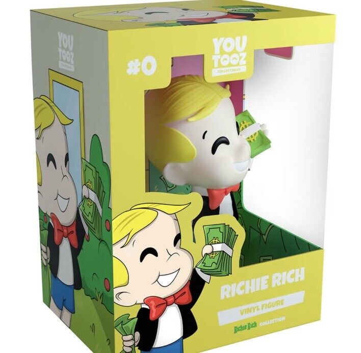 Youtooz Richie Rich Collection Vinyl Figure #0 Culkin & Protector Rare Collect - SOScollectible