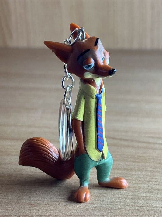 zootopia zootropolis - Nick Wilde - 3D Key Ring Nick Wilde Movie Gift bag - SOScollectible